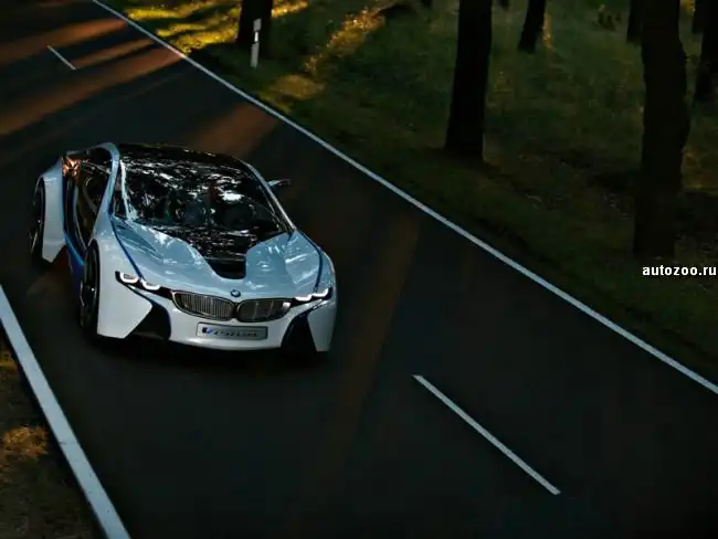 Спортивный гибридный концепткар будущего BMW Vision EfficientDynamics