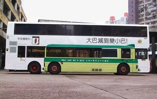 Креативная реклама на автобусах