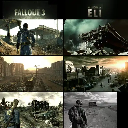 Почему фильм "Книга Илая" = Fallout 3