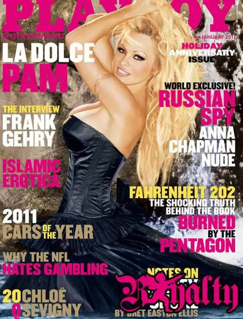 Памела Андерсон снова на обложке журнала Playboy (8 фото) НЮ