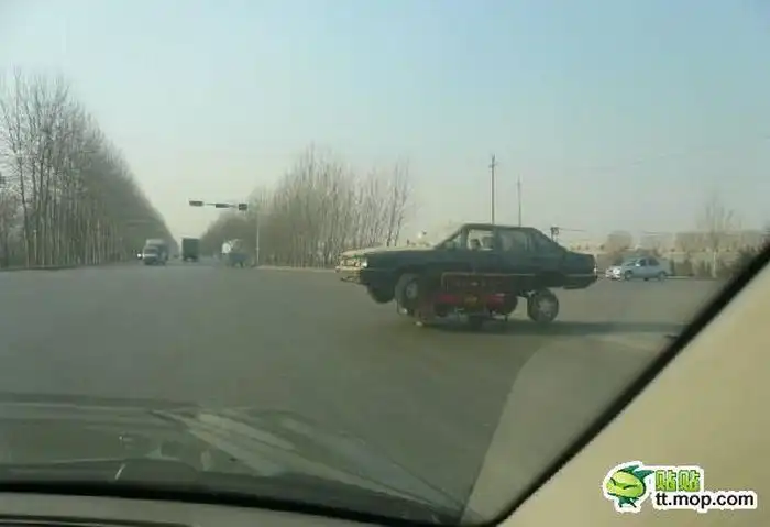 Китай - страна перевозок не перевозимых вещей:)