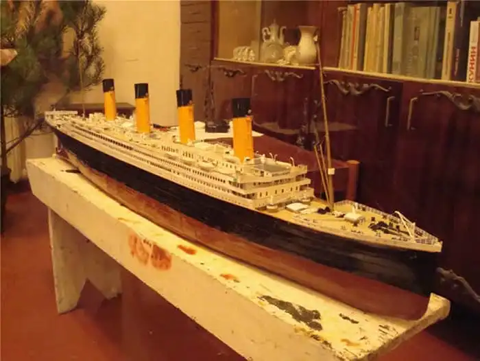 Бумажная модель Титаника