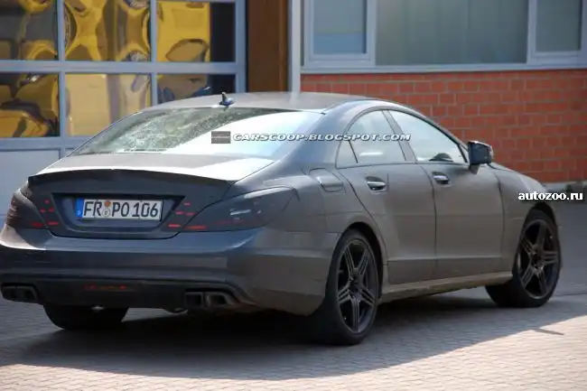 Новые шпионские фото Mercedes CLS