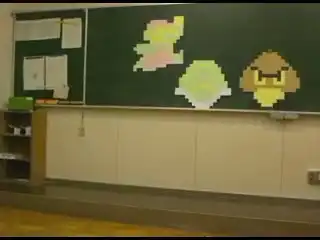 Марио в японской школе