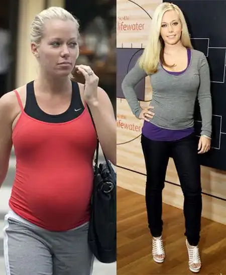 Голливудские мамаши до и после родов