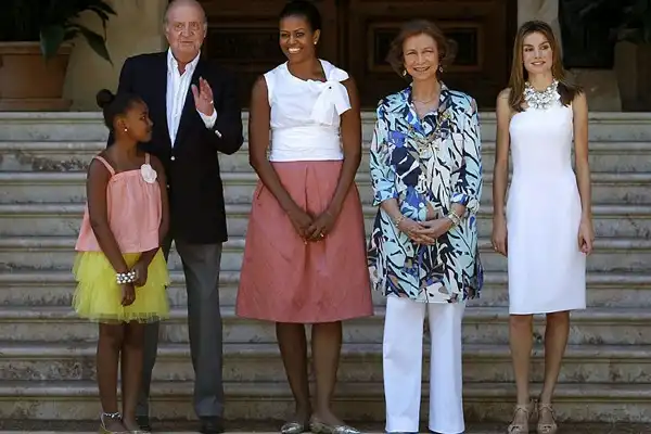 Испанские каникулы первой леди США Мишель Обамы