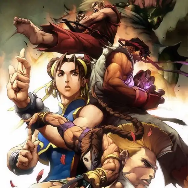 Рисунки по Street Fighter