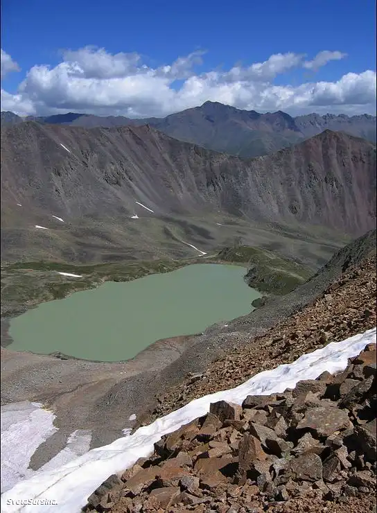 Озеро Сылтранкель на Кавказе