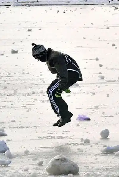 Проверил лед на прочность