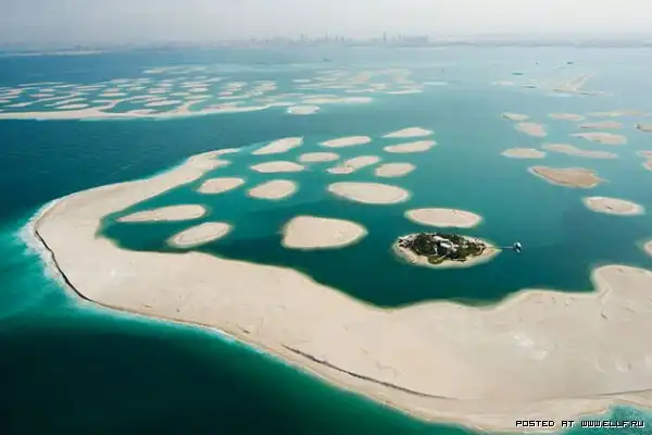 Искусственные острова у берегов Дубая уходят под воду!