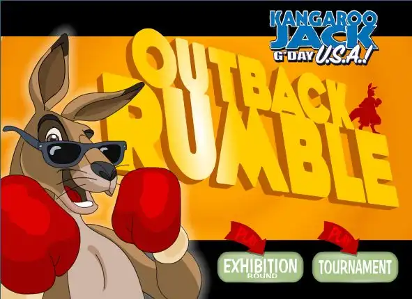 Kangaroo Jack Outback Rumble – кенгуру боксёр.