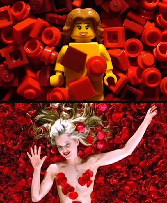 Известные сцены из фильмов в стиле LEGO