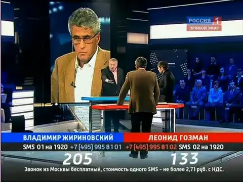 Владимир Жириновский "Почему не можем себя назвать русскими?" Поединок от 20 01 2011