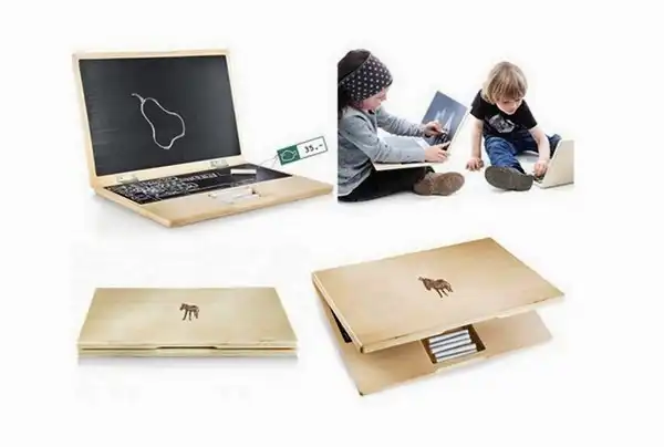 Деревянный ноутбук i-Wood: компьютер, от которого не портится зрение