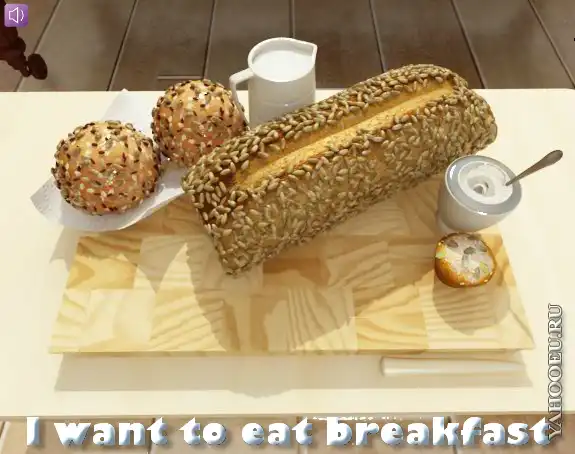 I Want to Eat Breakfast Escape. Головоломка.