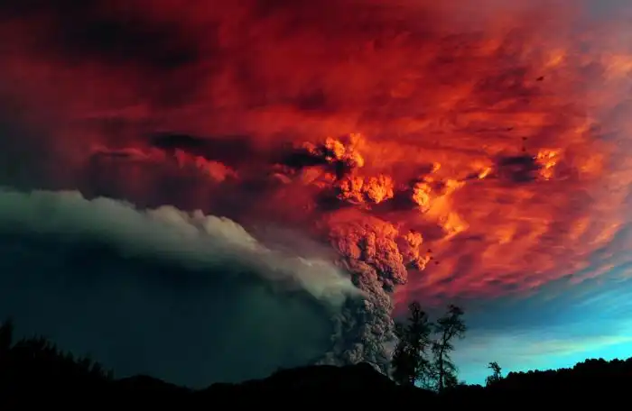 Извержение вулканов в этом году