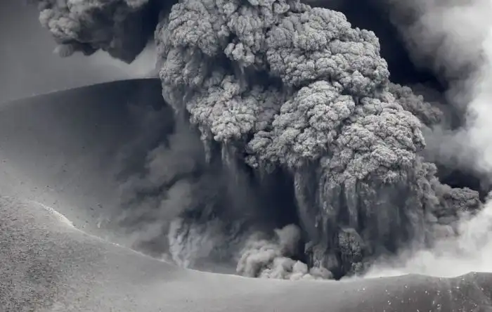 Извержение вулканов в этом году