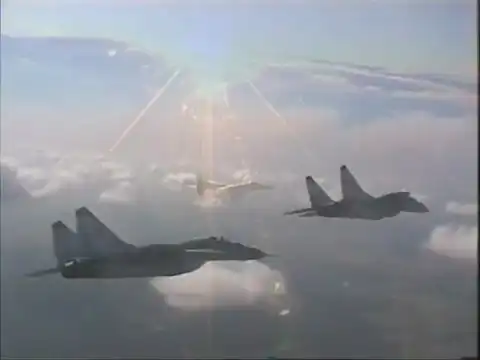 Красивое видео с МиГ-29