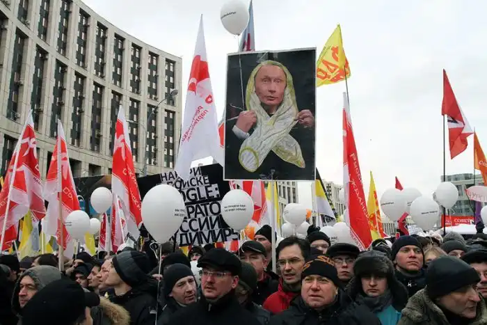 Лучшие плакаты с митинга на проспекте Сахарова 24 декабря
