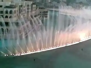 Красивейший фонтан в Аравии