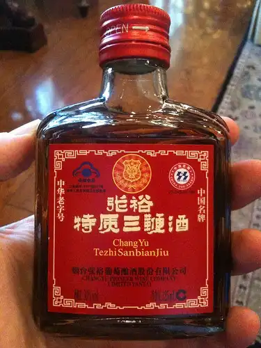 Состав вина из Китая