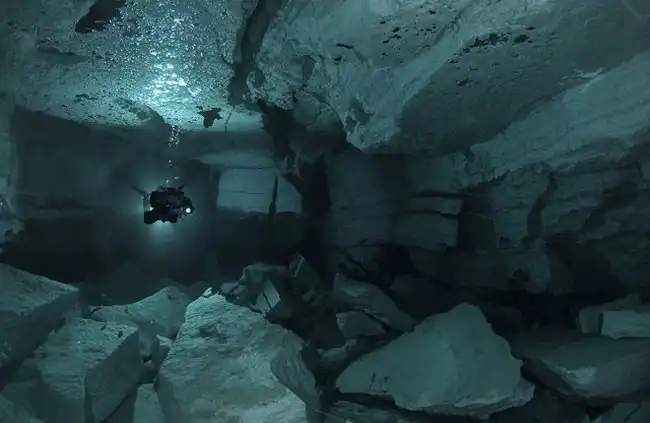Ордынская подводная пещера