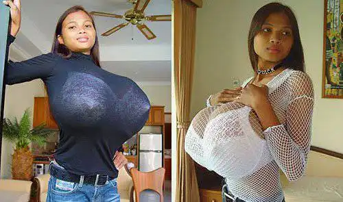 14-Летняя китаянка – обладательница самой крупной груди