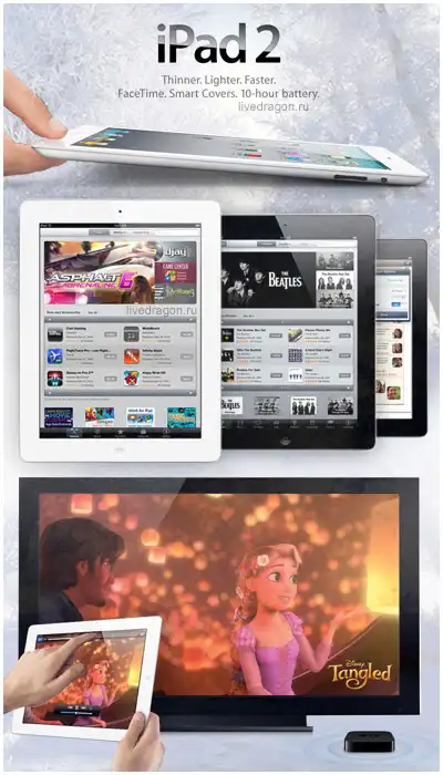 Обзор iPad 2.