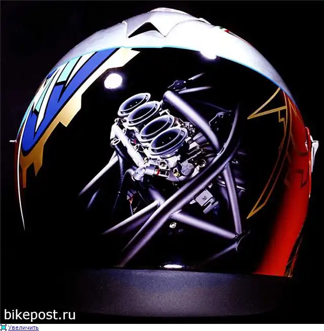Альберто Понно (Alberto Ponno). Аэрография на шлемах и мотоциклах