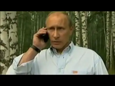 Путин и Медведев. Телефонный разговор в прямом эфире. Где деньги??