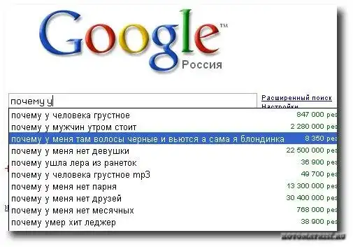 Смешная статистика Гугла (Поисковые запросы) фото