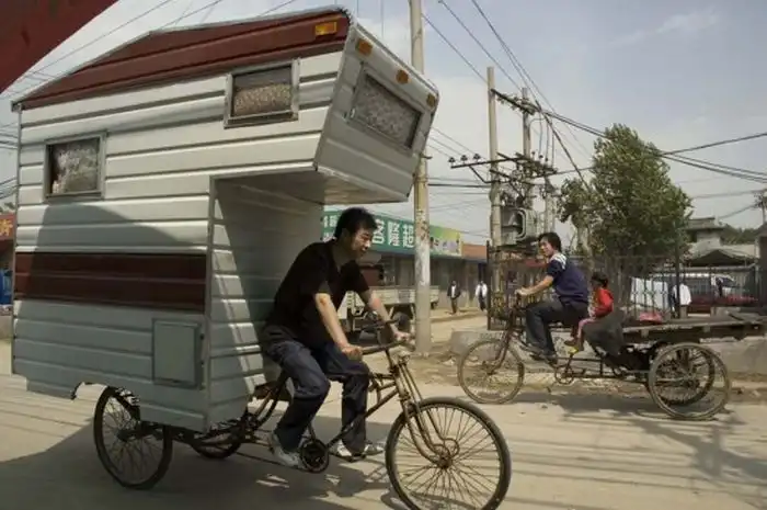 Вело-дом на колесах
