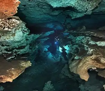 В мире подводных пещер