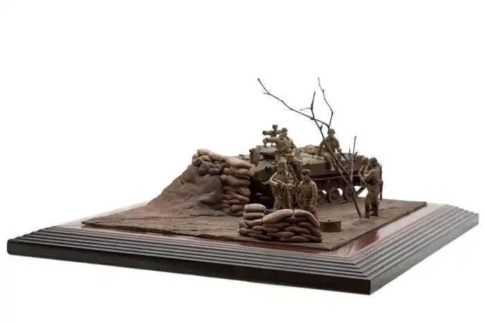 Выставка масштабных моделей "Война на столе"