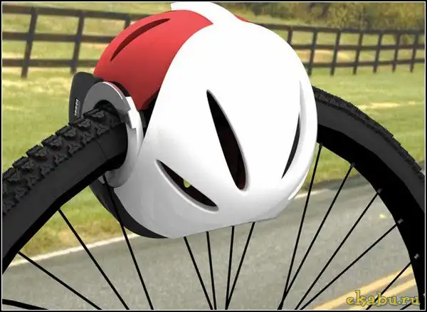 Велосипедный шлем-замок