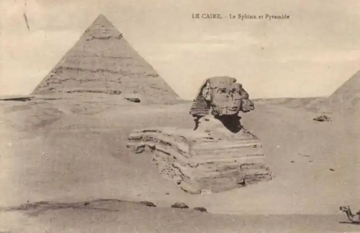 Старый фотографии древнего Египта