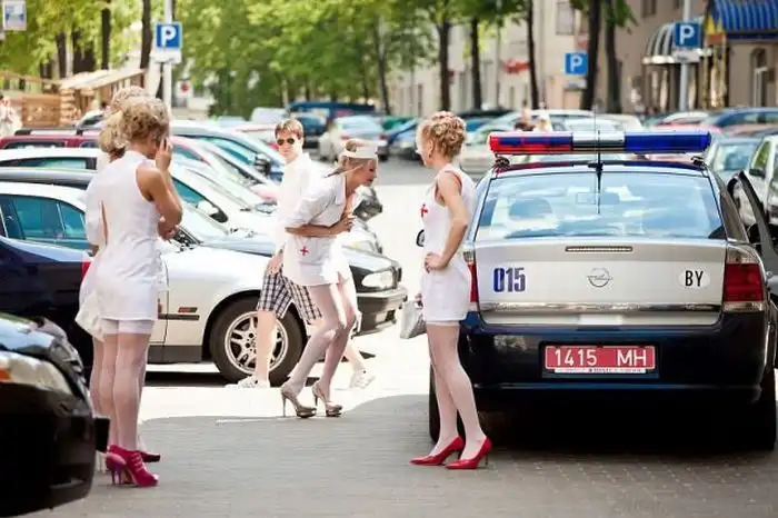 Парад блондинок в Минске