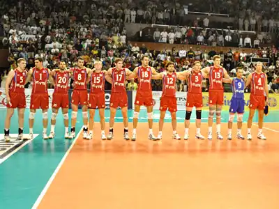 Сборная России по волейболу заняла первое место в Мировой лиге 2011