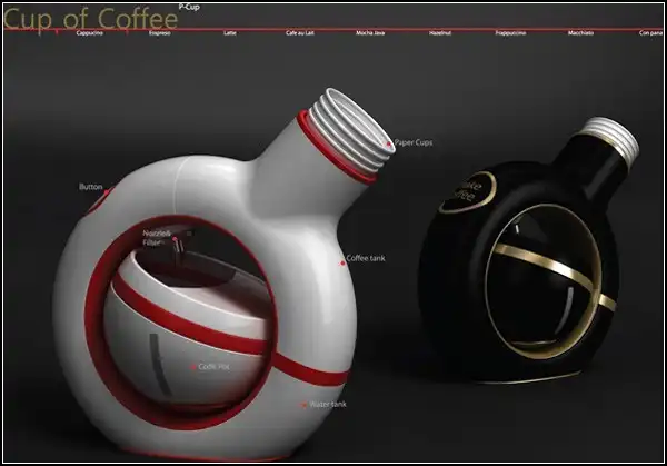 Разработка P-Cup: кофеварка для эгоиста
