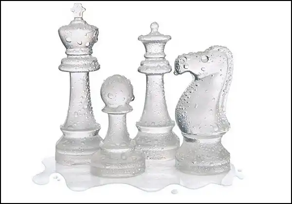 Ледяные шахматы для очень быстрых партий