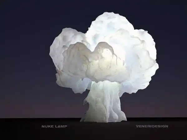 "Ядерная" лампа от дизайнера Luca Veneri