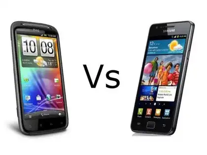 Сравнение HTC Sensation с iPhone 4 и Samsung Galaxy S II