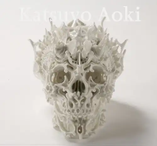 Фарфоровые черепа Катсио Аоки