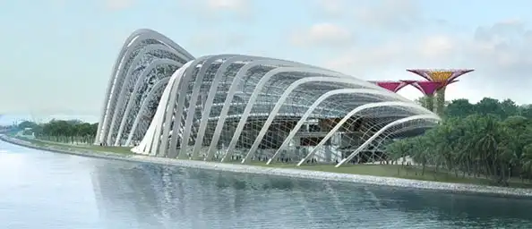 Проект развития крупнейшей в мире зоны климат-контроля от британских архитекторов в Сингапуре