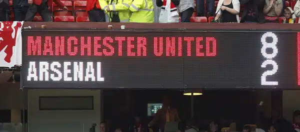 Манчестер Юнайтед разгромил Арсенал со счётом 8-2