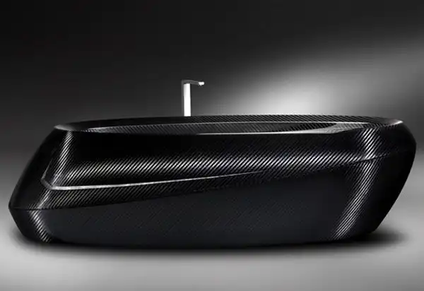 Carbon Fiber Bathtub – очень мужская перфектная ванна от Corcel