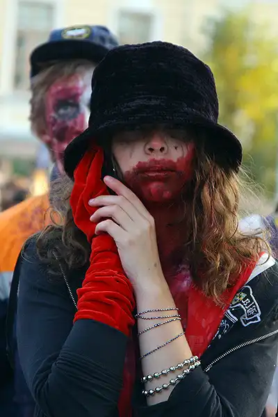 В Томске прошел "парад зомби"(видео+фото)