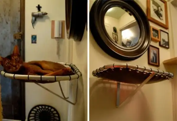 Hammock Cat Beds: гамак для любимой кошечки. Проект от Brat Cat Designs