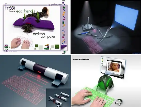 Лазерные клавиатуры: 7 способов печатать по столу