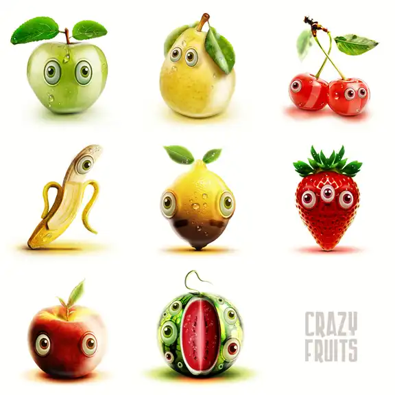 Сумасшедшие фрукты.